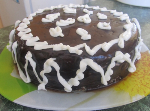 Торт маково-кокосовый
